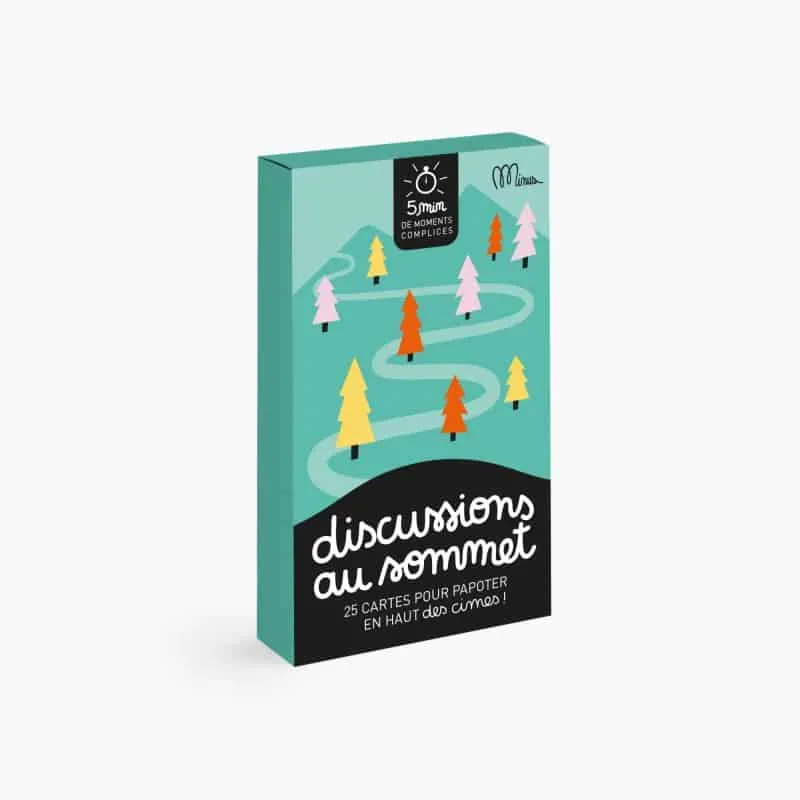 Jeu de cartes "Discussions au sommet"