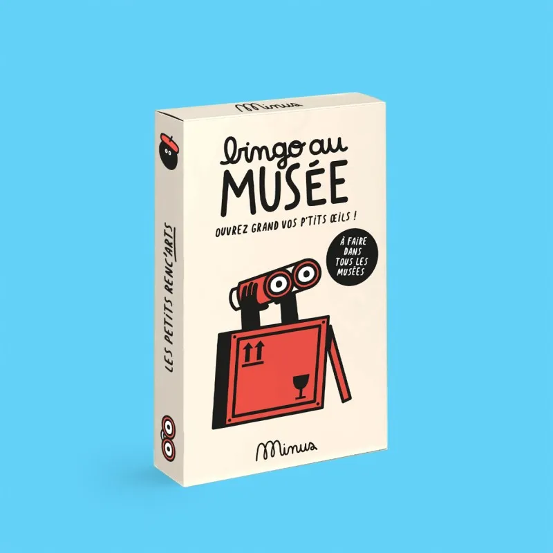 [MINBINGOAUMUSEE] Jeu de cartes "Bingo au musée"