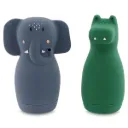 Jouets de bain aspergeurs "Eléphant et Crocodile"