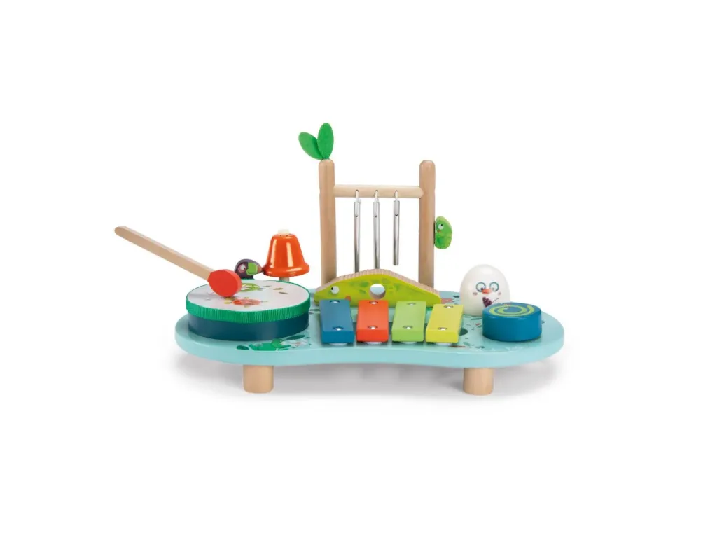 Table multi-activités musicales "Dans la jungle"