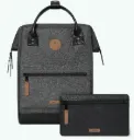 Sac à dos Cabaia avec deux pochettes interchangeables "Luxembourg" taille M