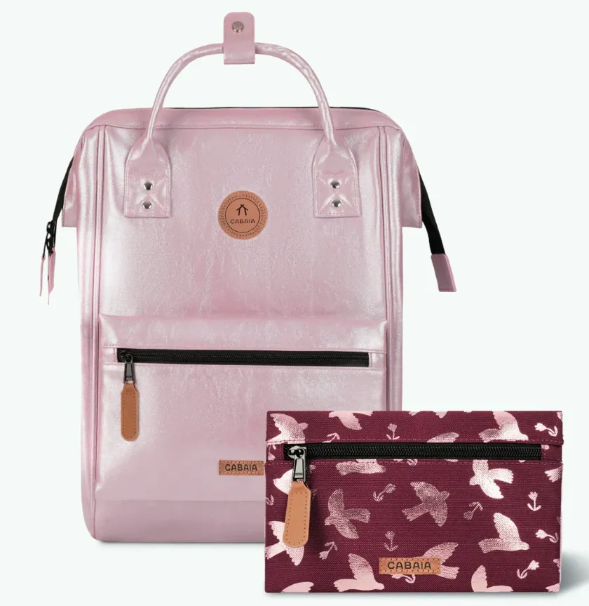 Sac à dos Cabaia avec deux pochettes interchangeables "Scilla" taille M