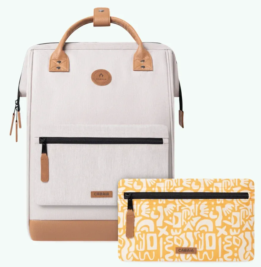 Sac à dos Cabaia avec deux pochettes interchangeables "Arequipa" taille L