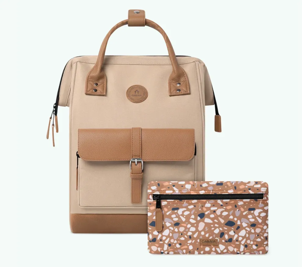 Sac à dos Cabaia avec deux pochettes interchangeables "Kuala Lumpur" taille M