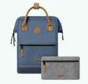 Sac à dos Cabaia avec deux pochettes interchangeables "Paris" taille M