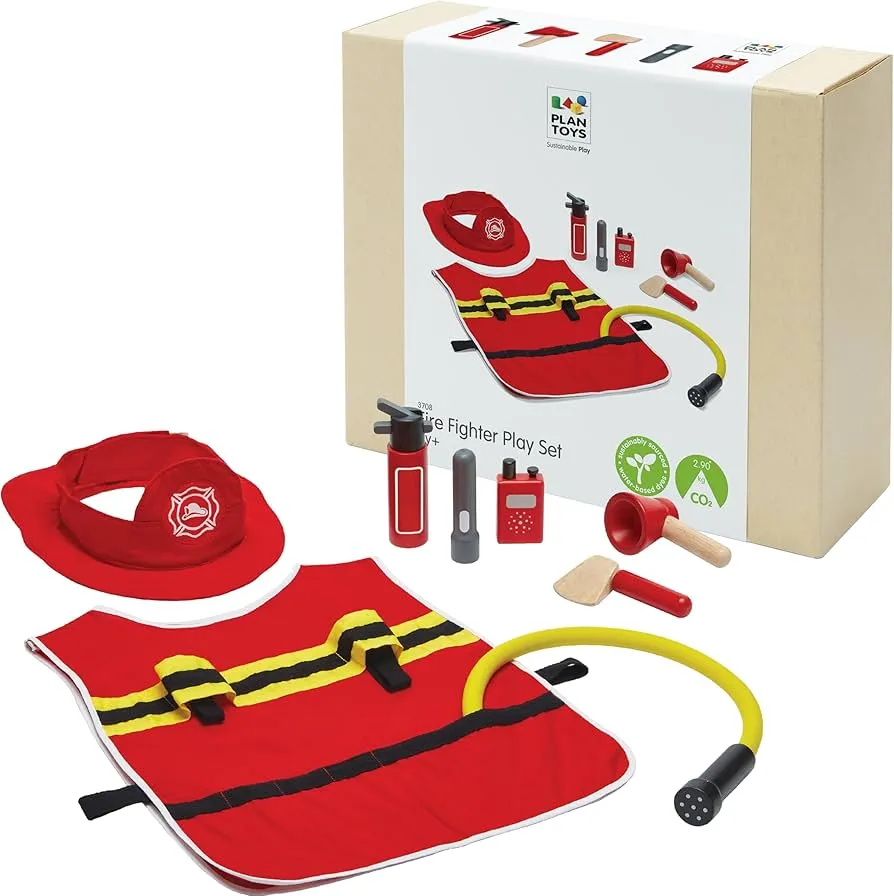 Ensemble de jeu de pompier