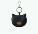 Porte-clé charms Cabaïa porte-monnaie "Cute Cat Black"