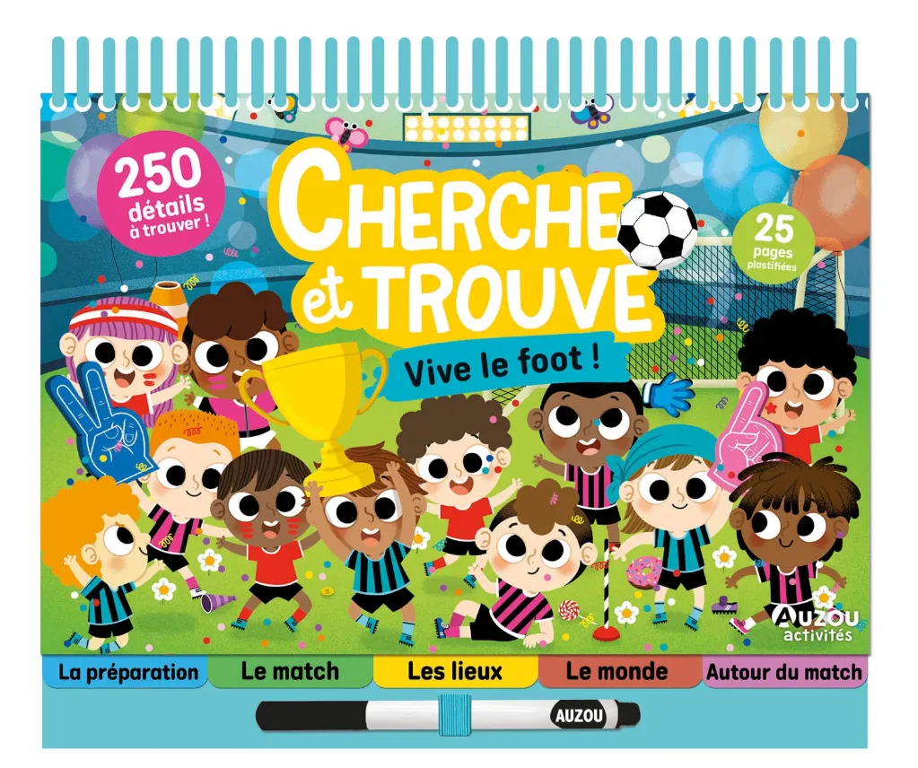 Cherche et trouve "Vive le foot !"