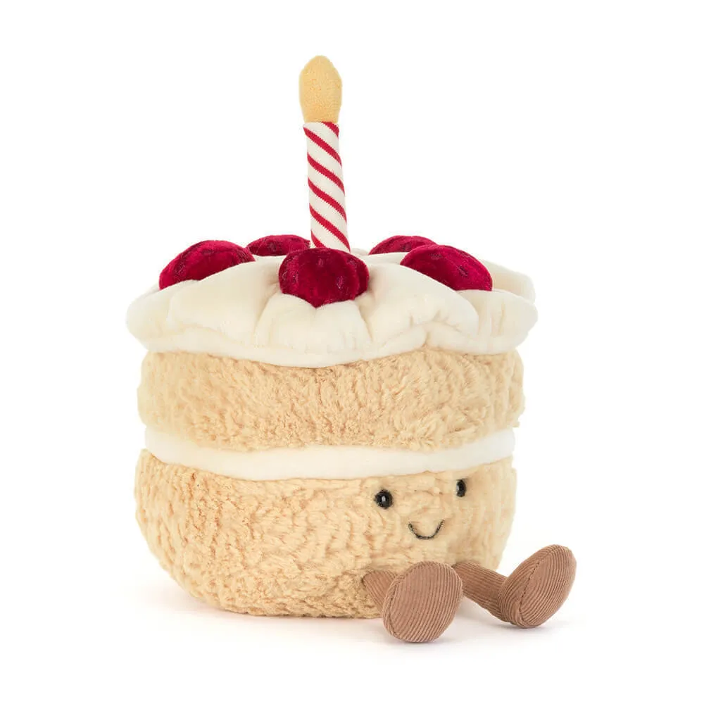 Peluche gâteau d'anniversaire "Amuseables Birthday Cake"