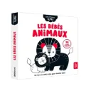 Livre en noir et blanc "Les bébés animaux"