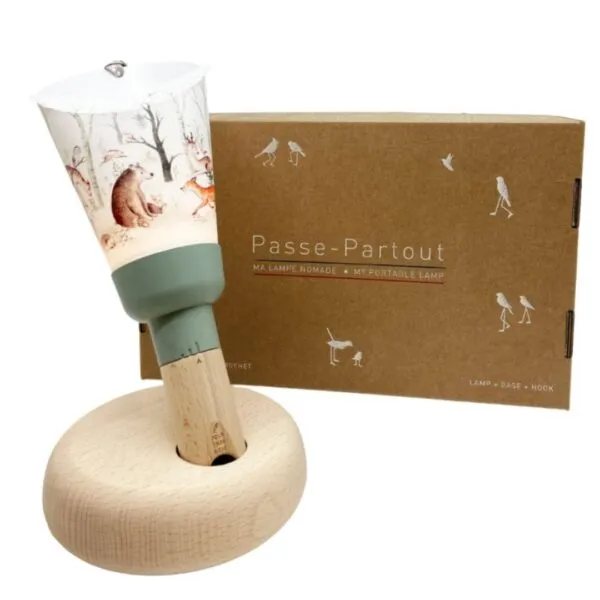 [MAI6287] Lampe nomade Passe-Partout 5-en-1 "Forêt enchantée"