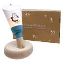 Lampe nomade Passe-Partout 5-en-1 "Pingouin à ski"