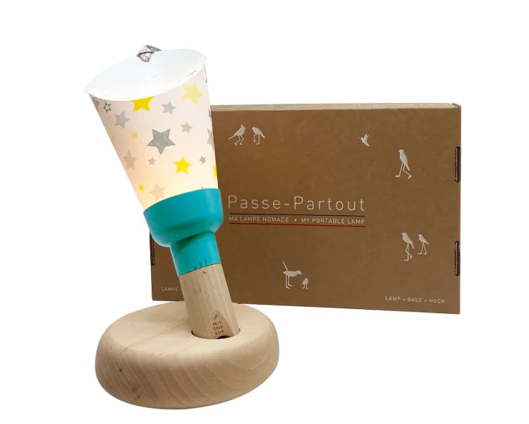 [MAI6428] Lampe nomade Passe-Partout 5-en-1 "Ciel étoilé"