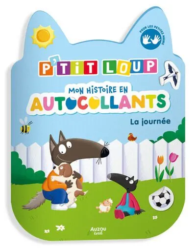 [AUZLI240006-1] Mon histoire en autocollants "La journée"