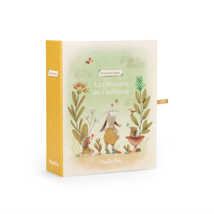 [MR678107] Coffret naissance "Trois Petits Lapins" - Les Trésors de l'Enfance