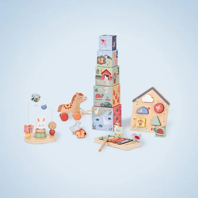 Boîte de jeu et d'apprentissage