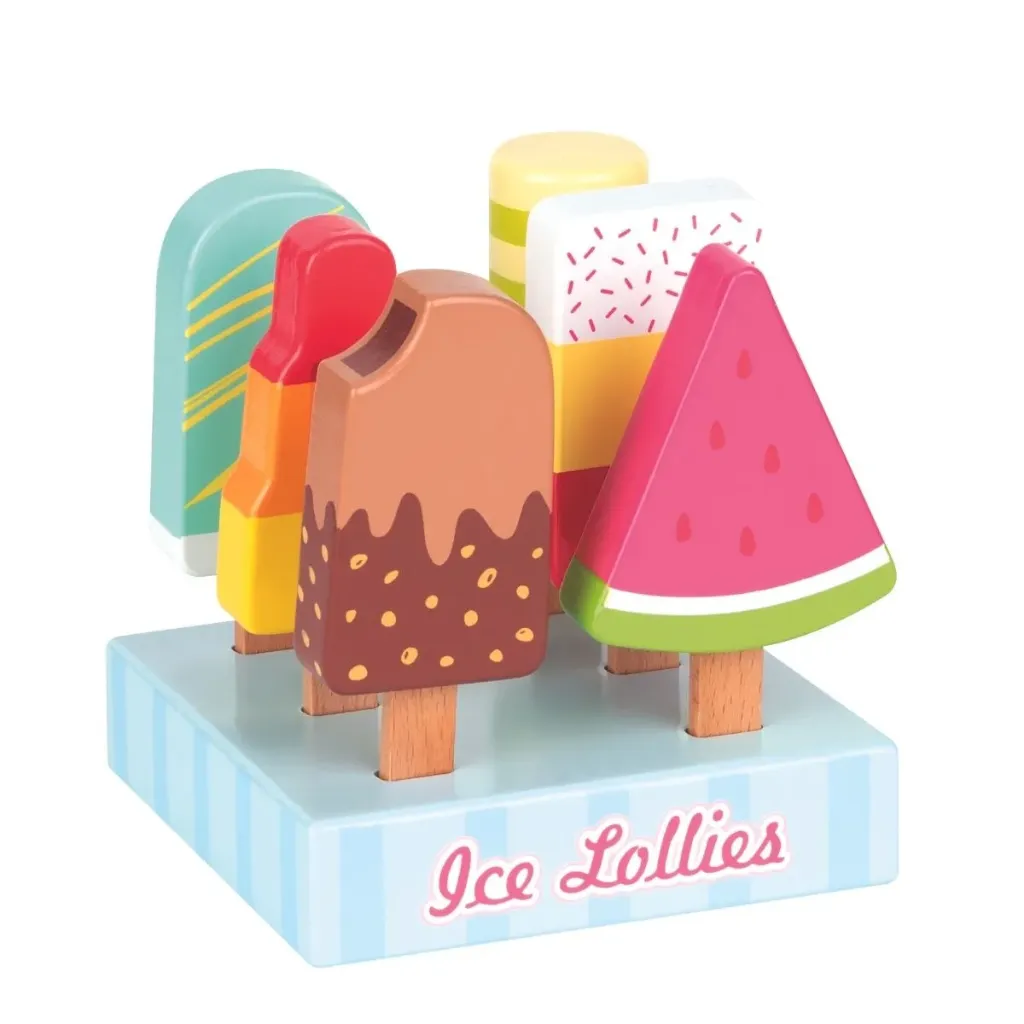 Stand de glaces en bois
