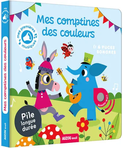 [AUZEV200074-6] Mes comptines des couleurs