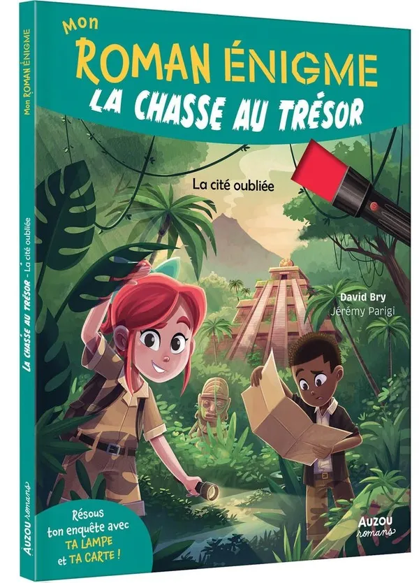 Mon roman énigme "La chasse au trésor - La cité oubliée"