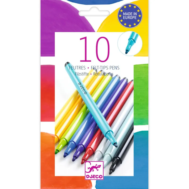 Paquet de 10 feutres