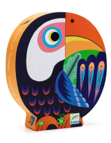 Puzzle "Coco le Toucan" - 24 pièces