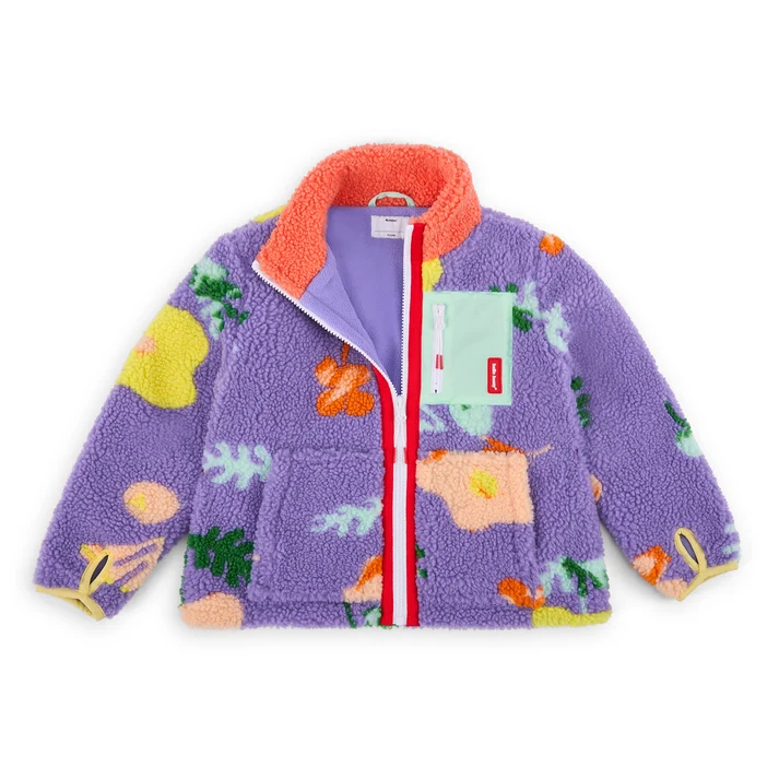 Veste polaire "Floral"
