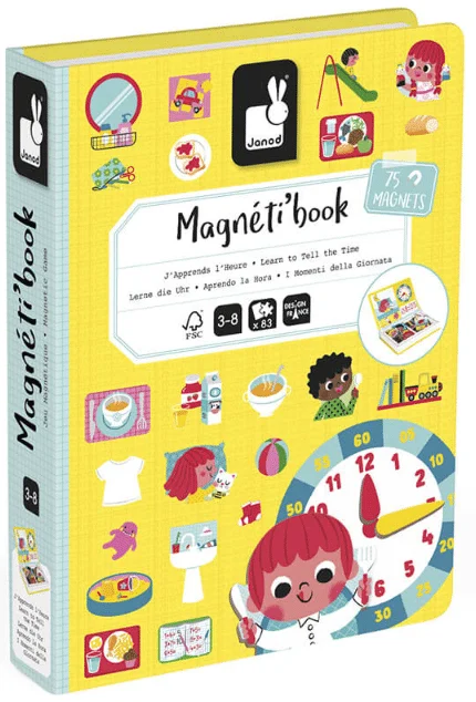 Magnéti'Book "J'apprends l'heure"