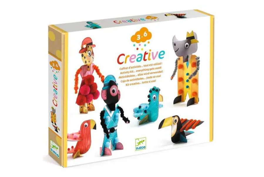Coffret d'activités "Les Chics de la savane"