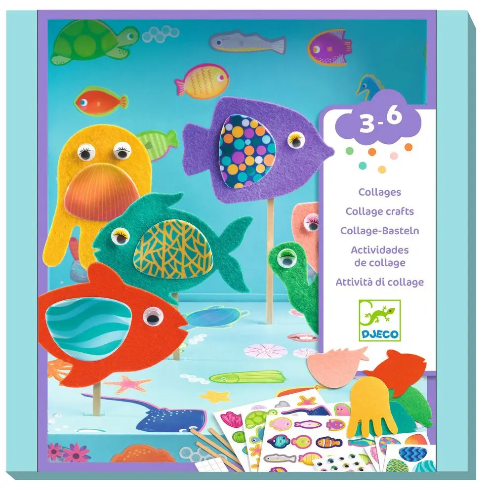 Collage "Joyeux aquarium"