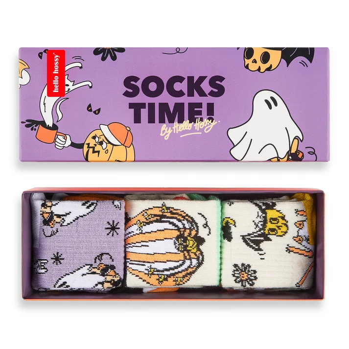 Pack de 3 chaussettes "Halloween"