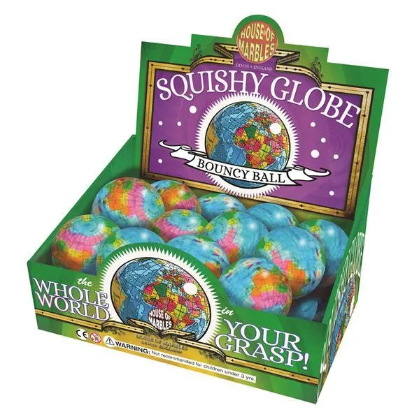 Balle rebondissante "Squishy Globe"