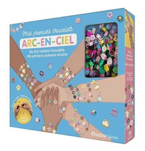 Mes premiers bracelets "Arc-en-ciel"