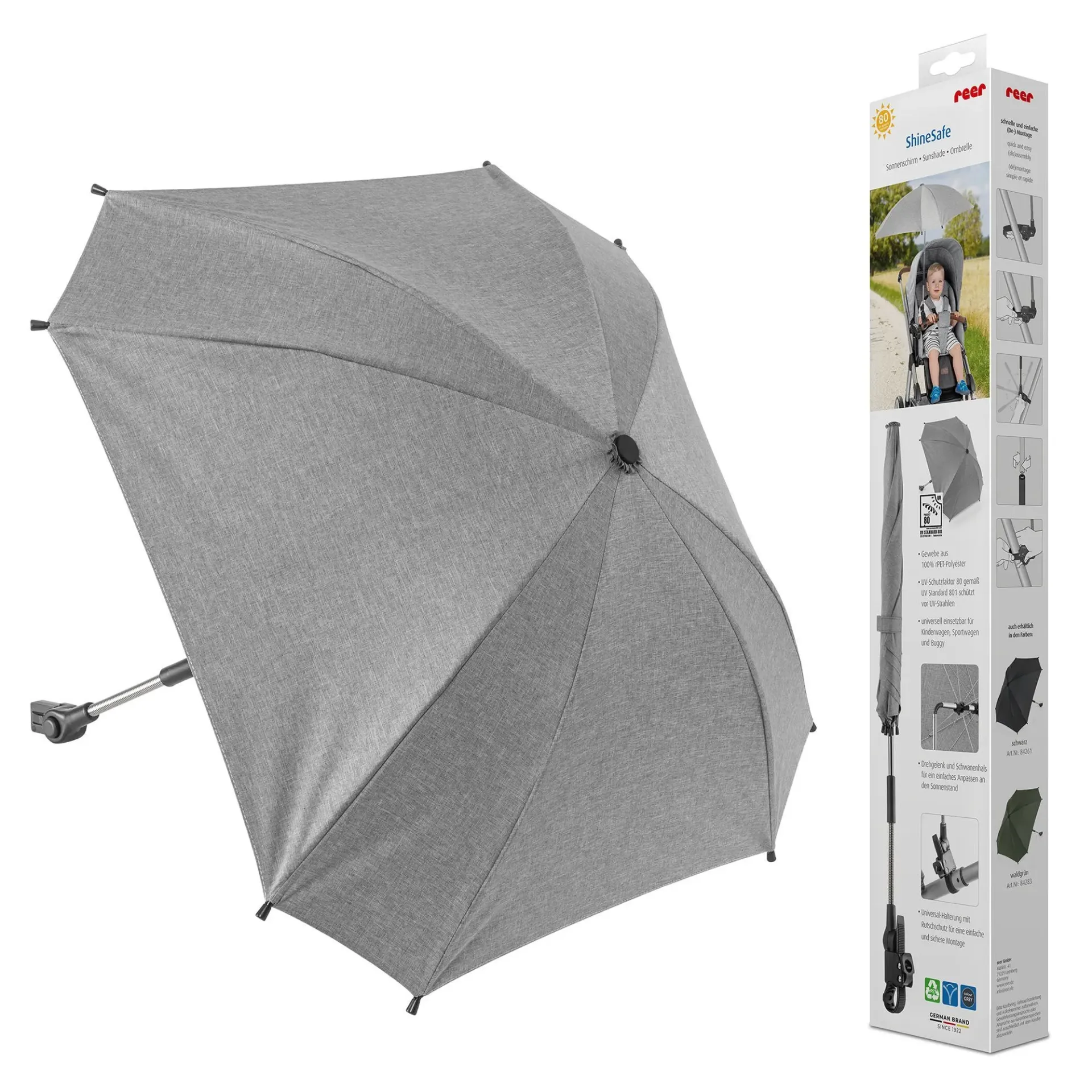 Ombrelle pour poussette "ShineSafe"