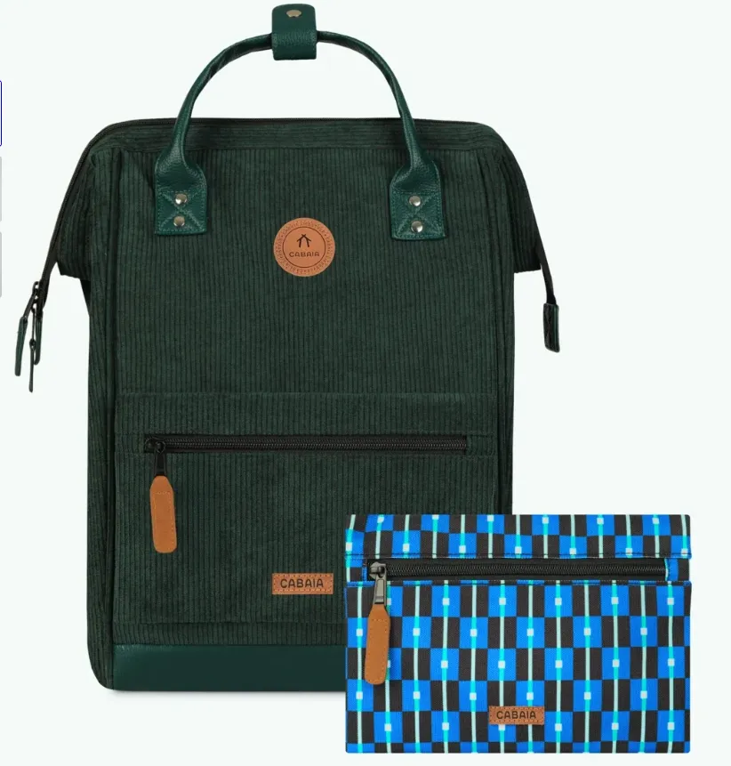 Sac à dos Cabaia avec deux pochettes interchangeables "Bremen" taille M