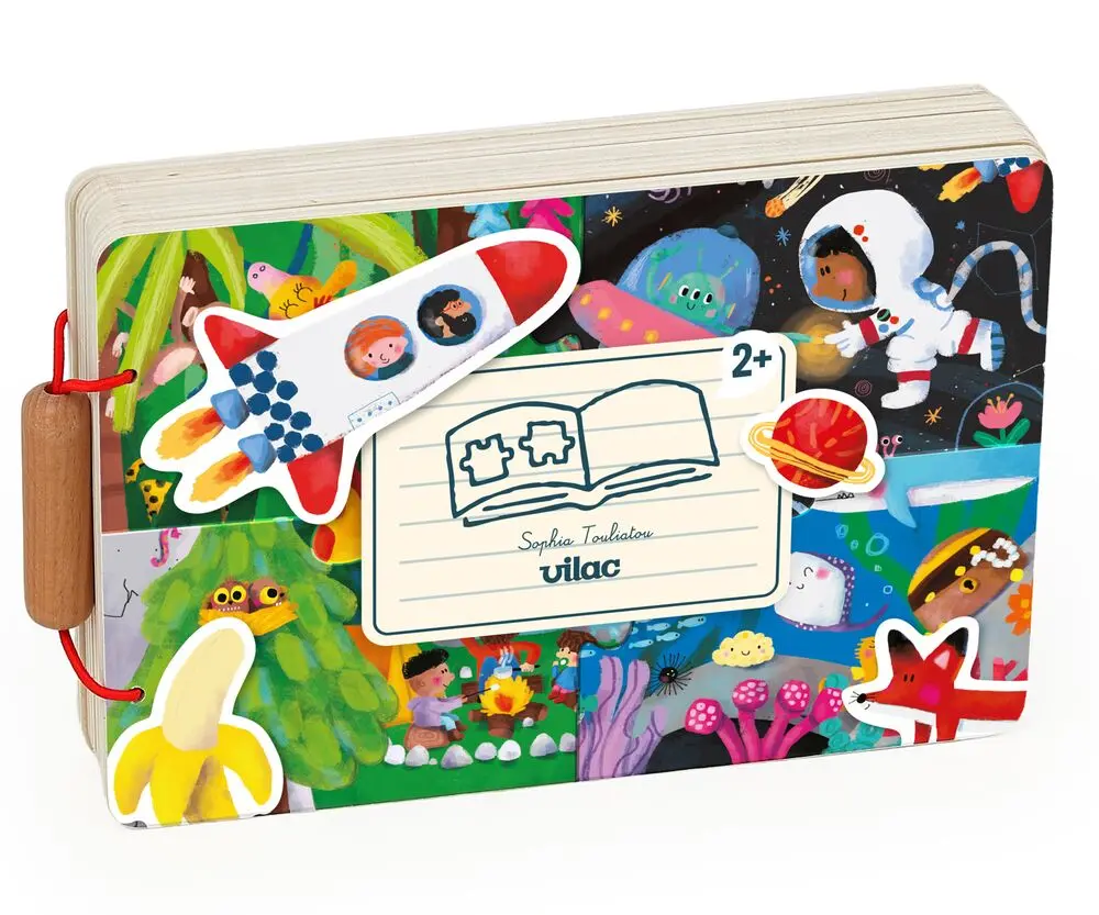 Livre puzzles "Le voyage"
