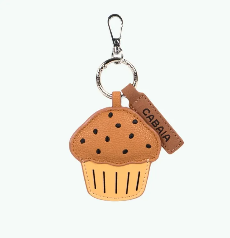 Porte-clé charms Cabaïa "Yummy muffin"
