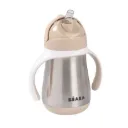 Tasse en inox avec paille 
