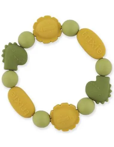 Bracelet de dentition en silicone "Dino & Lion"