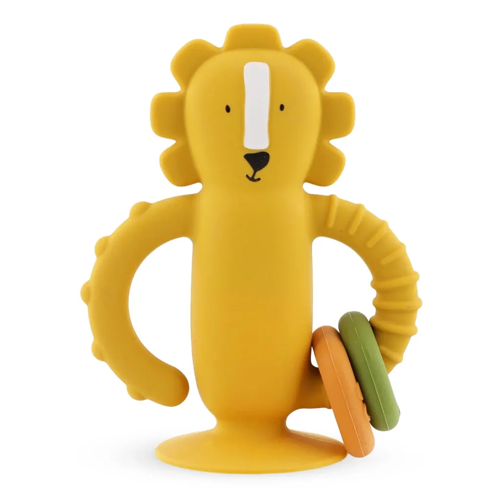 Jouet sensoriel en silicone avec ventouse "Lion"