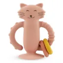 Jouet sensoriel en silicone avec ventouse "Chat"