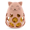 Hochet sensoriel en silicone "Chat"