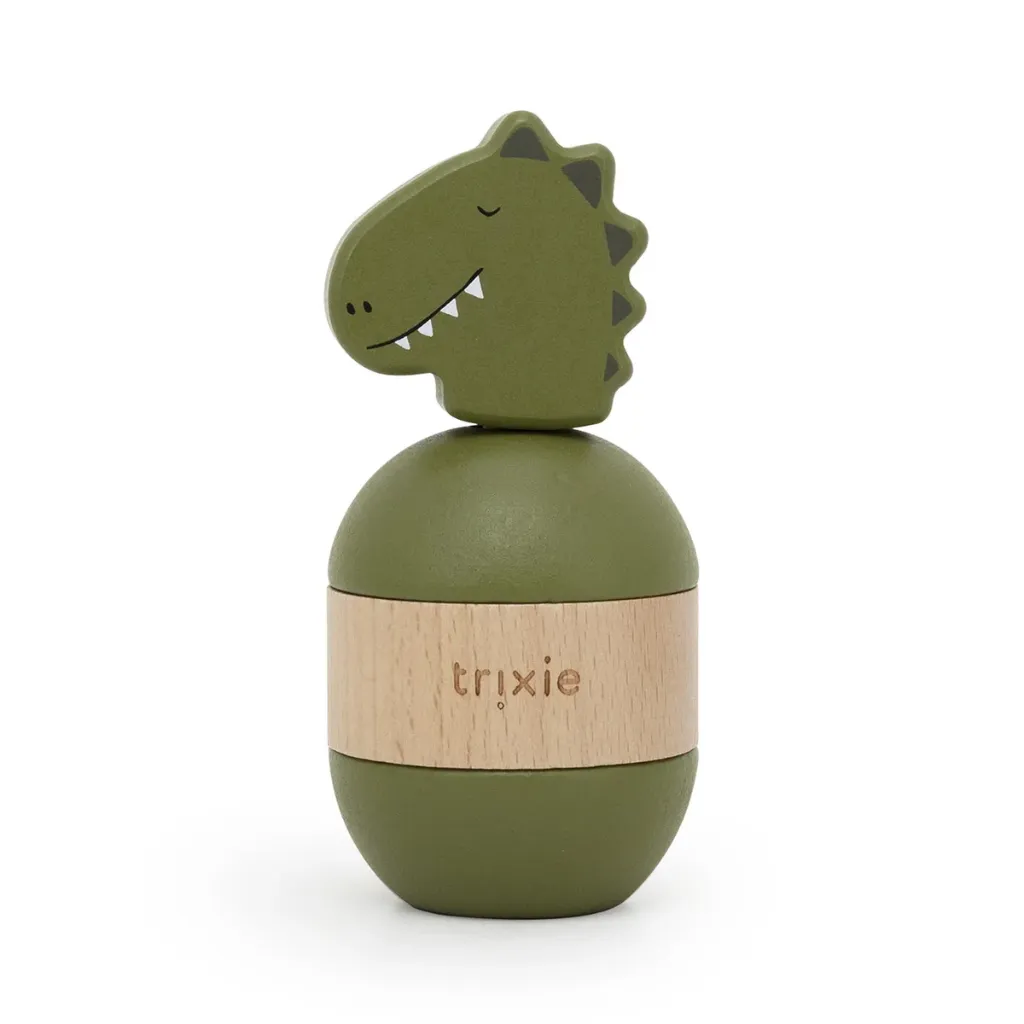 Jouet d'empilage avec hochet "Dino"