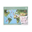 Décalcomanies "Les animaux du monde"