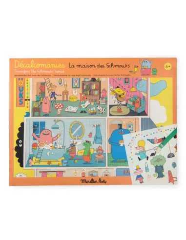 Décalcomanies "La maison des Schmouks"