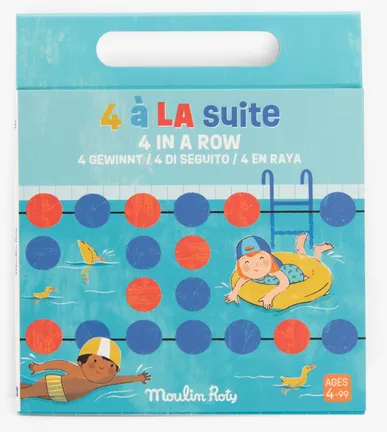Jeu magnétique "4 à la suite"