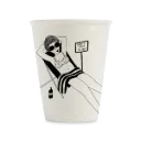 Tasse en porcelaine "Don't talk to me"