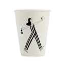 Tasse en porcelaine "Wine o'clock"
