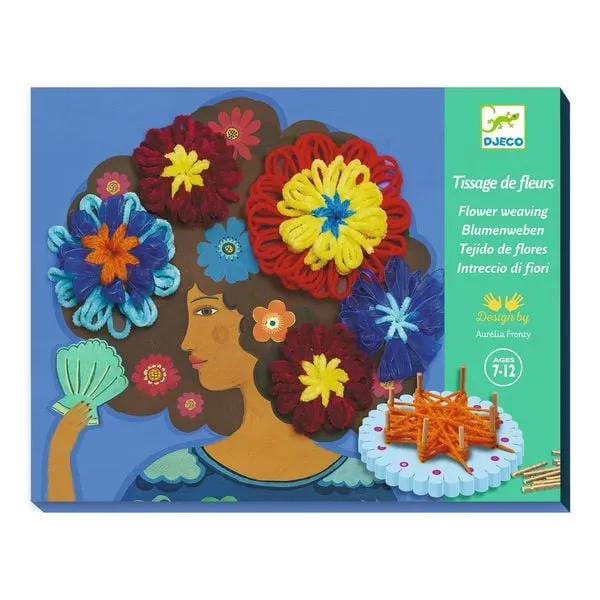 Tissage de fleurs