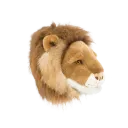 Tête de lion en peluche "Cesar"