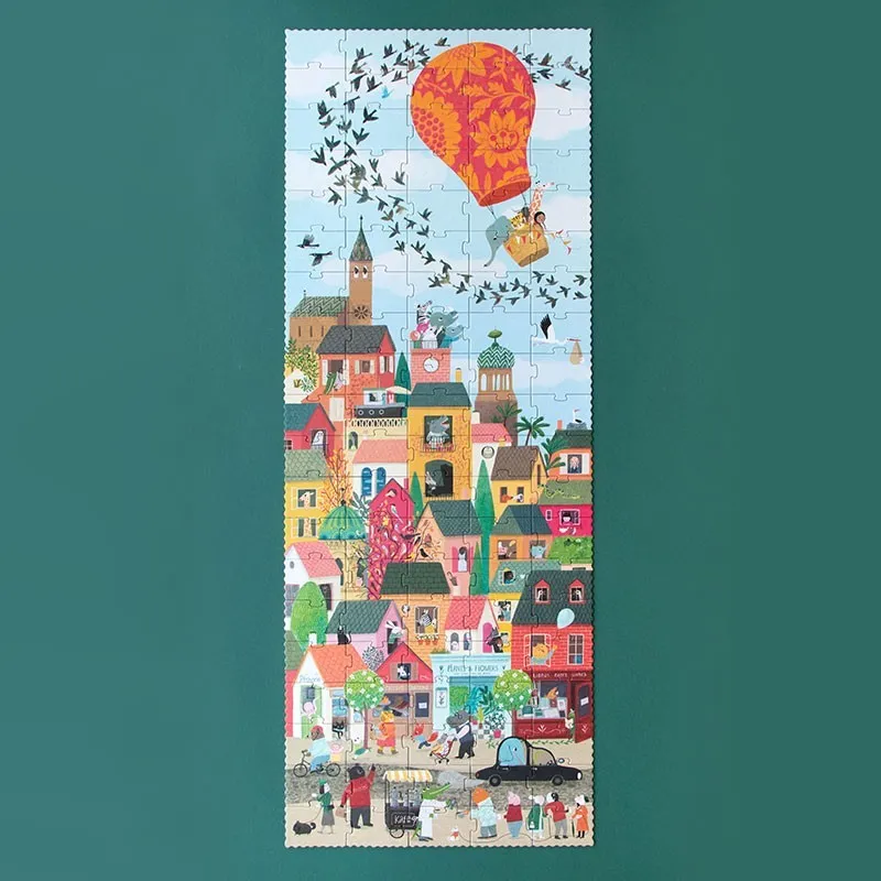 [LON0125] Puzzle réversible "Look up" - 100 pièces